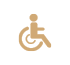 Rollstuhl-Icon